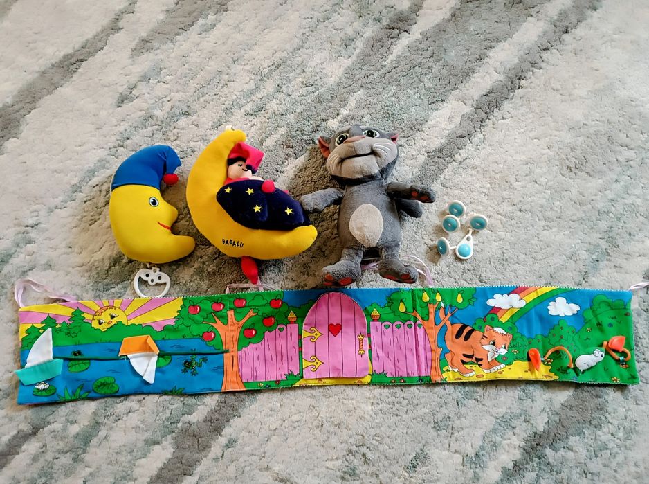 Музыкальные игрушки, подвеска и защита.Цена набора -300 грн