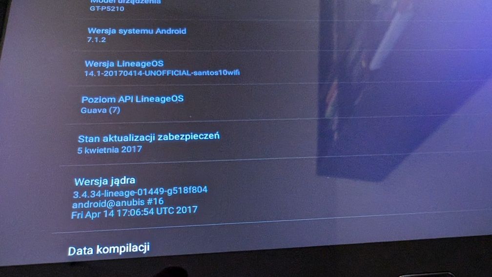 Samsung GT-5210 Tablet 10'1" stan bardzo dobry