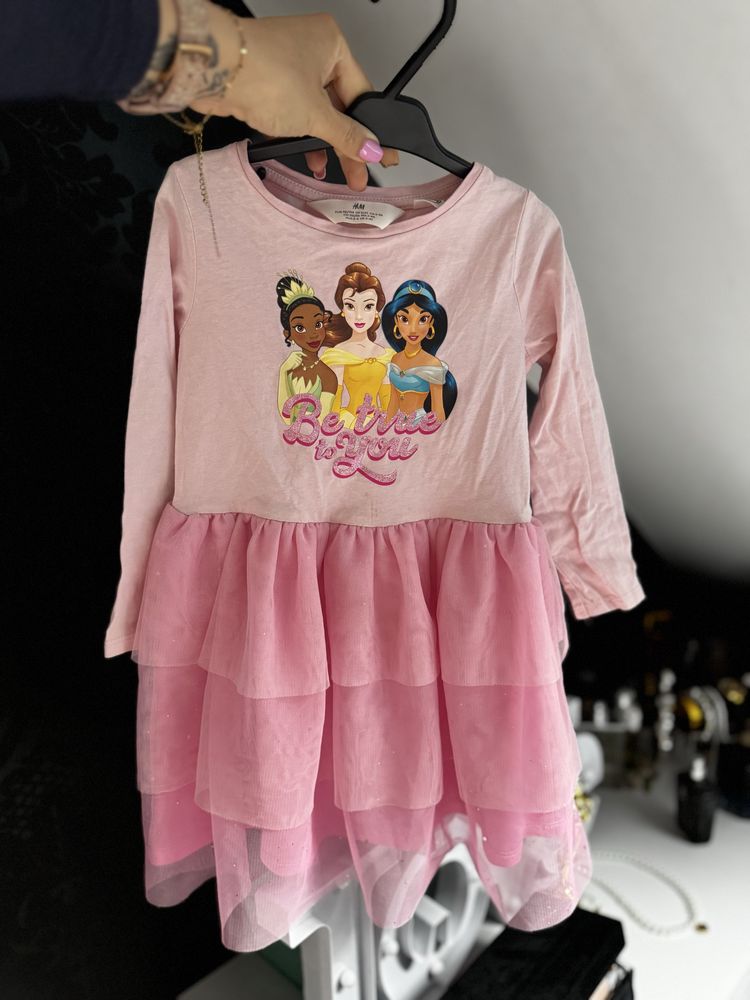 Sukienka księżniczki disney h&m 98/104