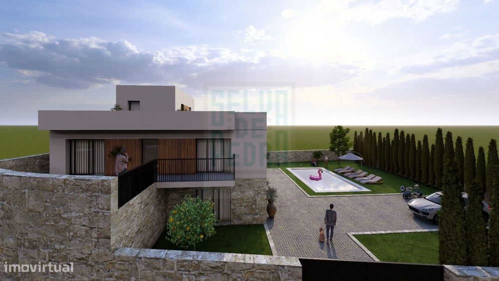 Terreno com projeto para moradia