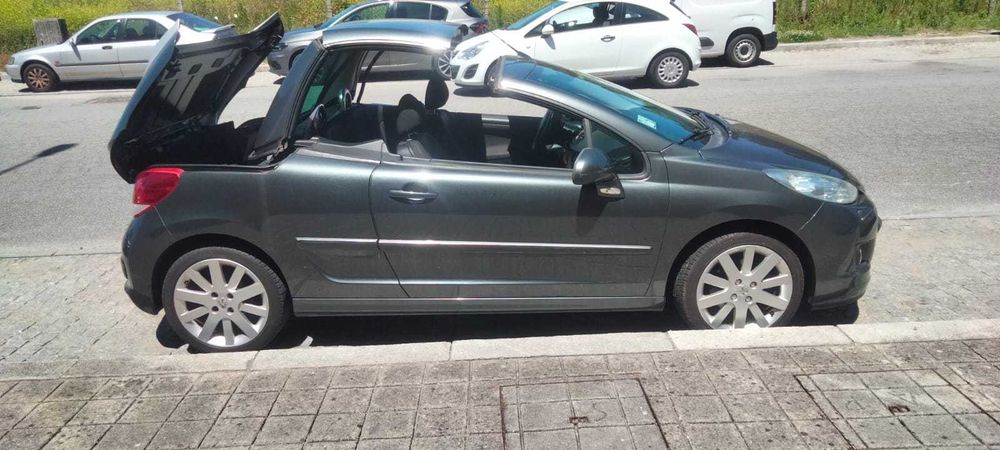 peugeot 207 cc, descapotável