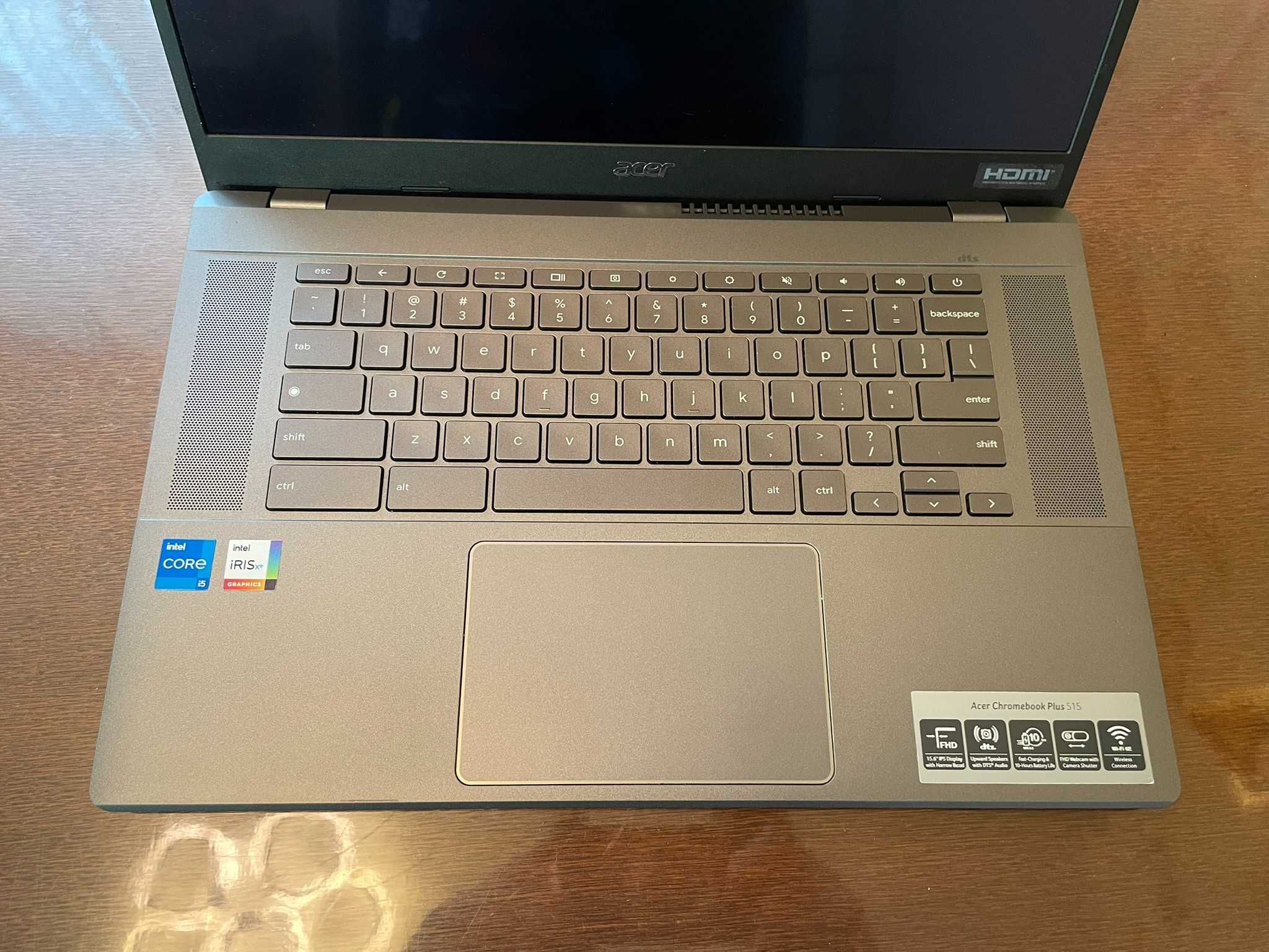 Ультрабук 15" FHD Acer Chromebook Plus 515 (I5-1335U1/8/SSD 256/Intel)