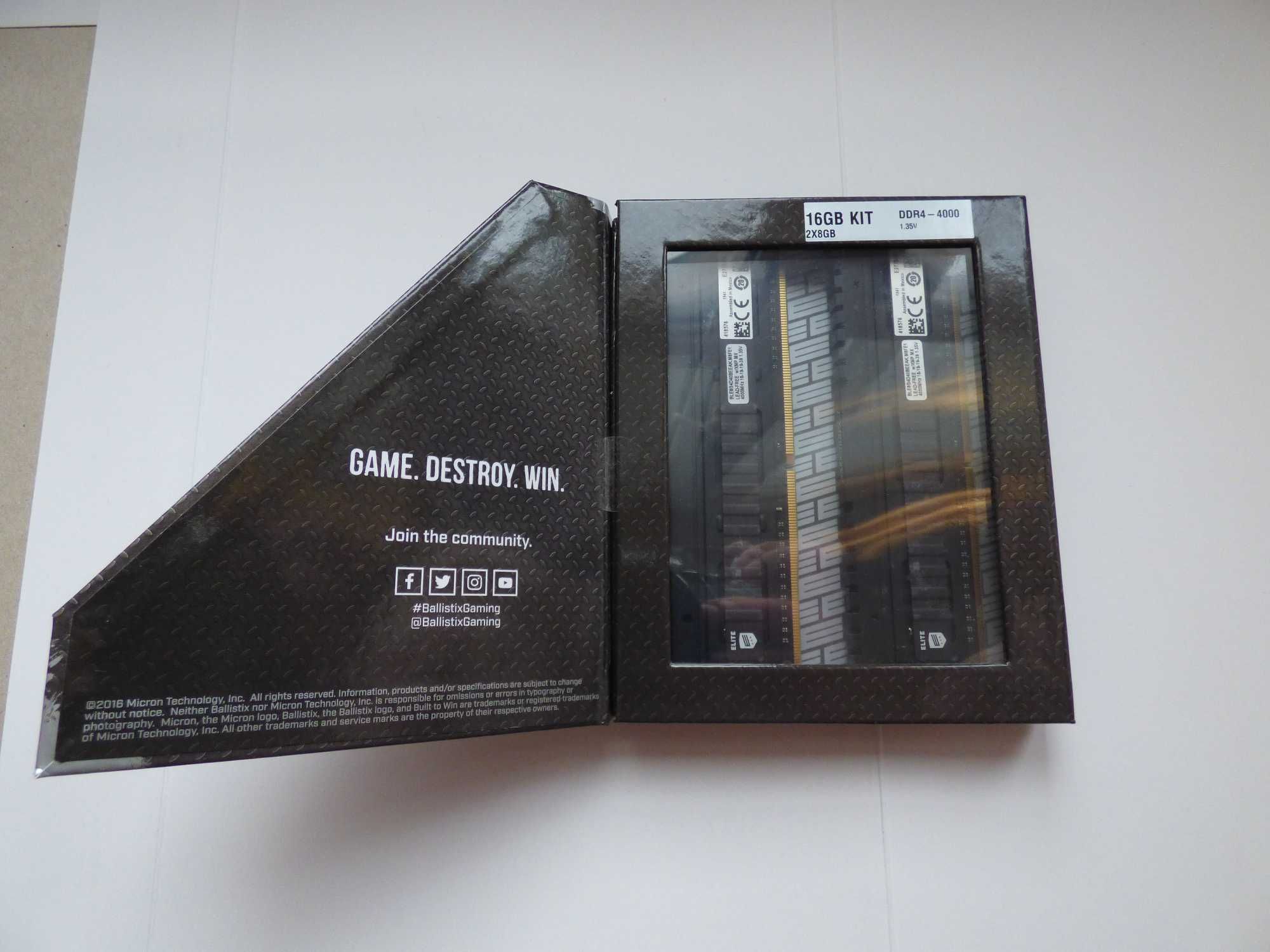 nowe DDR4 CRUCIAL Ballistix ELITE 4000MHz 16GB, zwycięzcy konkursów