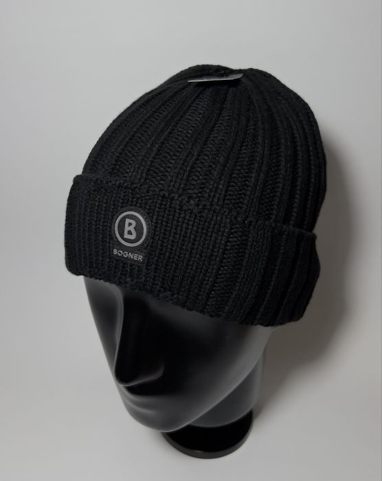 Шапка Bogner з флісом чорна