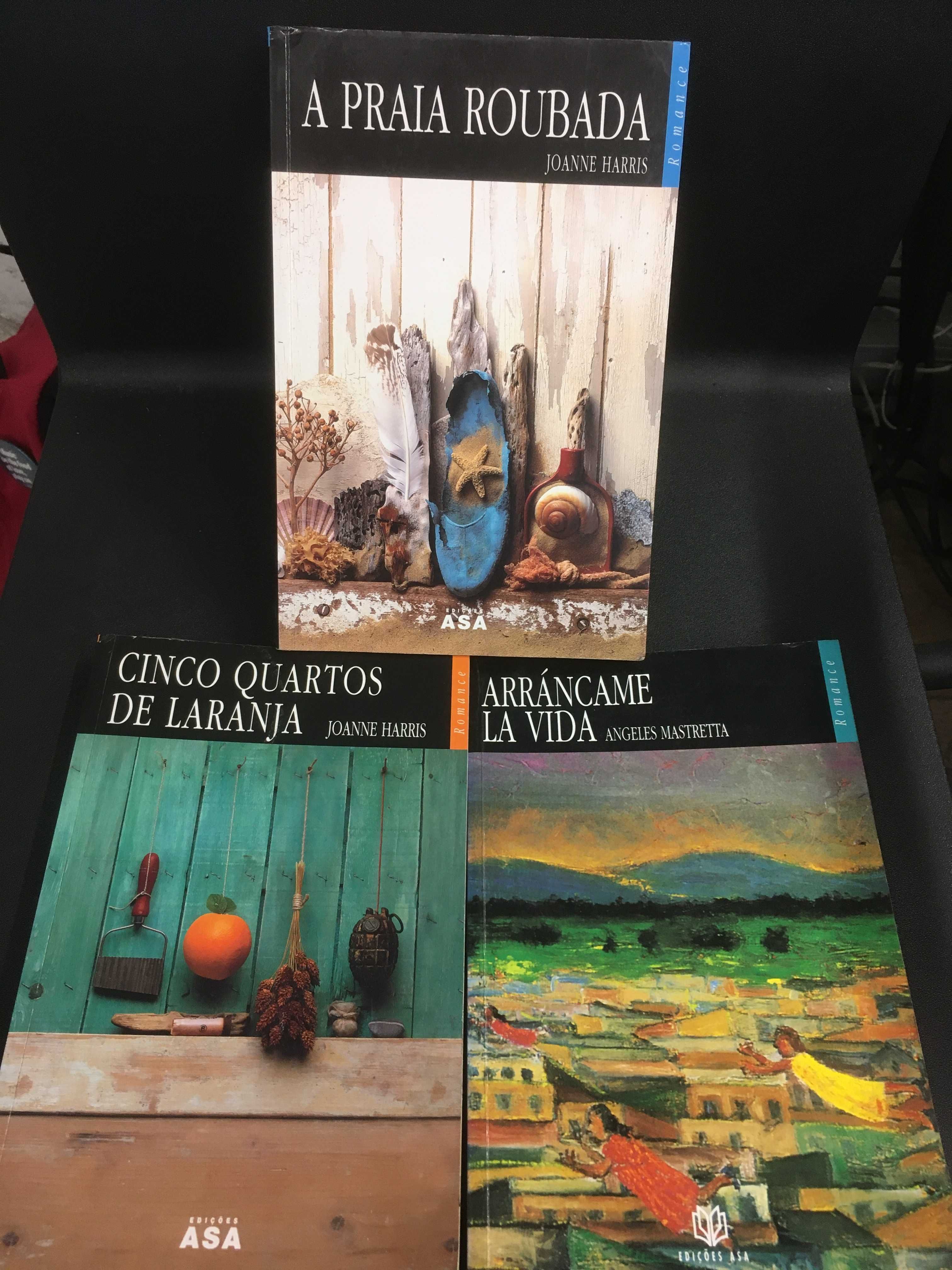 A praia roubada/Cinco quartos de laranja/Arrancame la vida