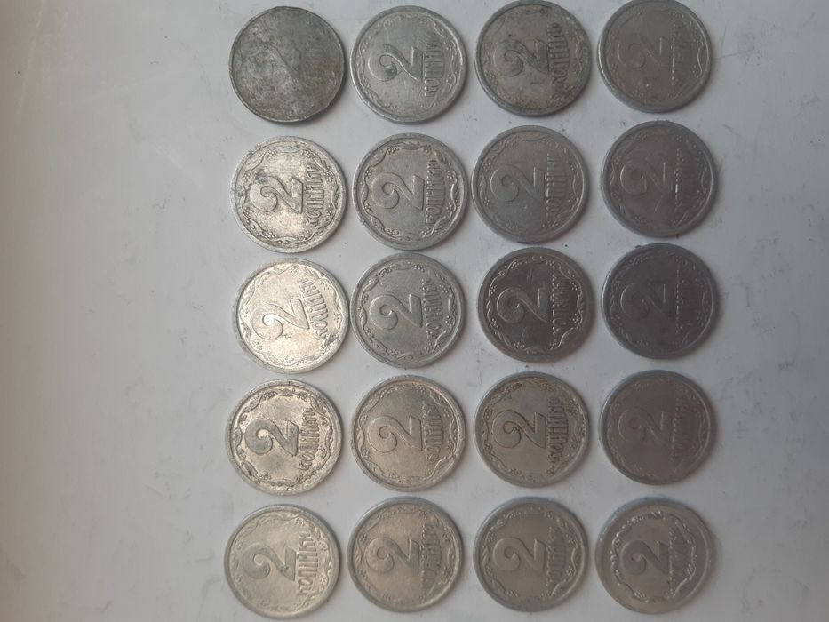 Монети 2коп.1992,993,94