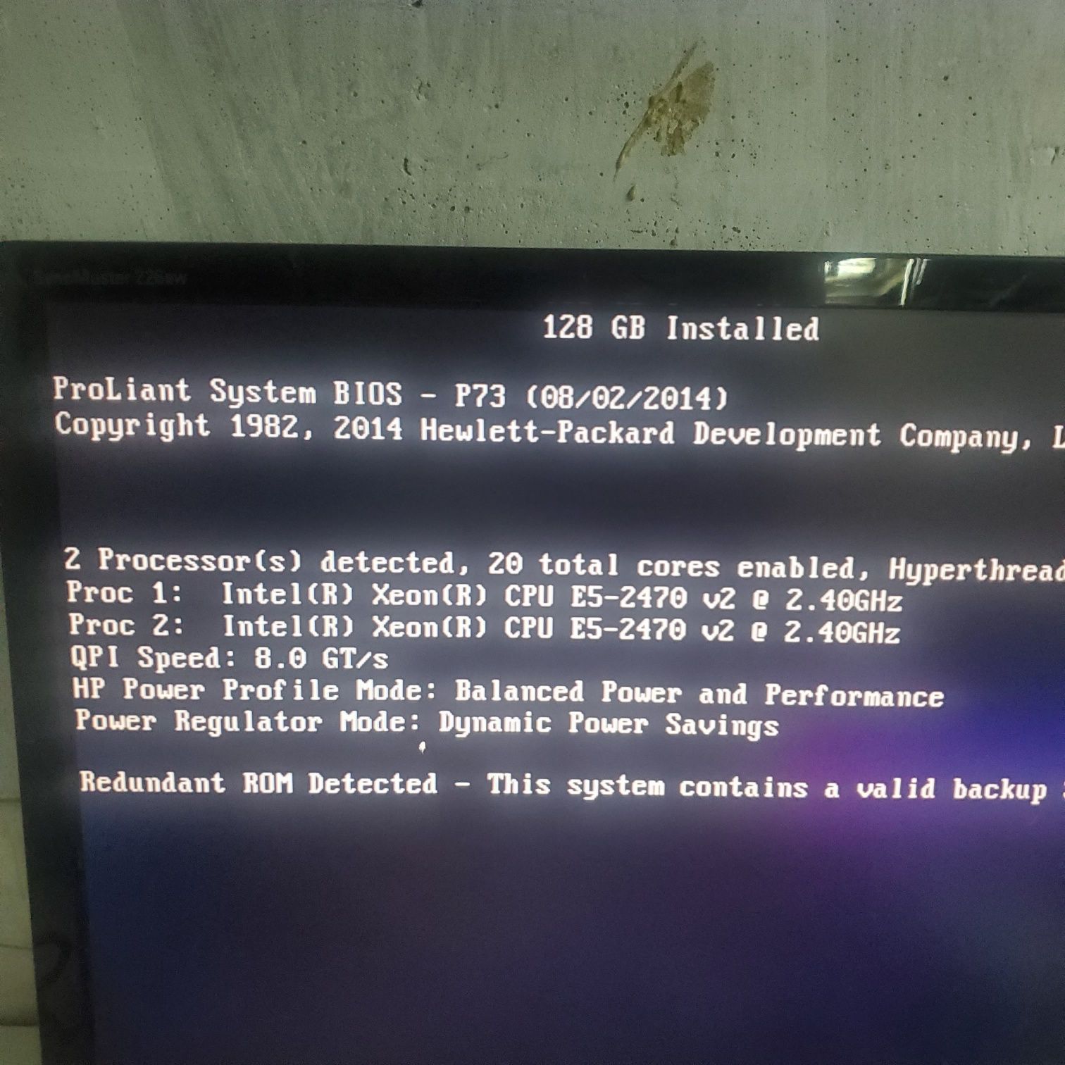 HP ProLiant DL380e Gen8 XEON 10 Core E5-2470 V2 2.4GHz