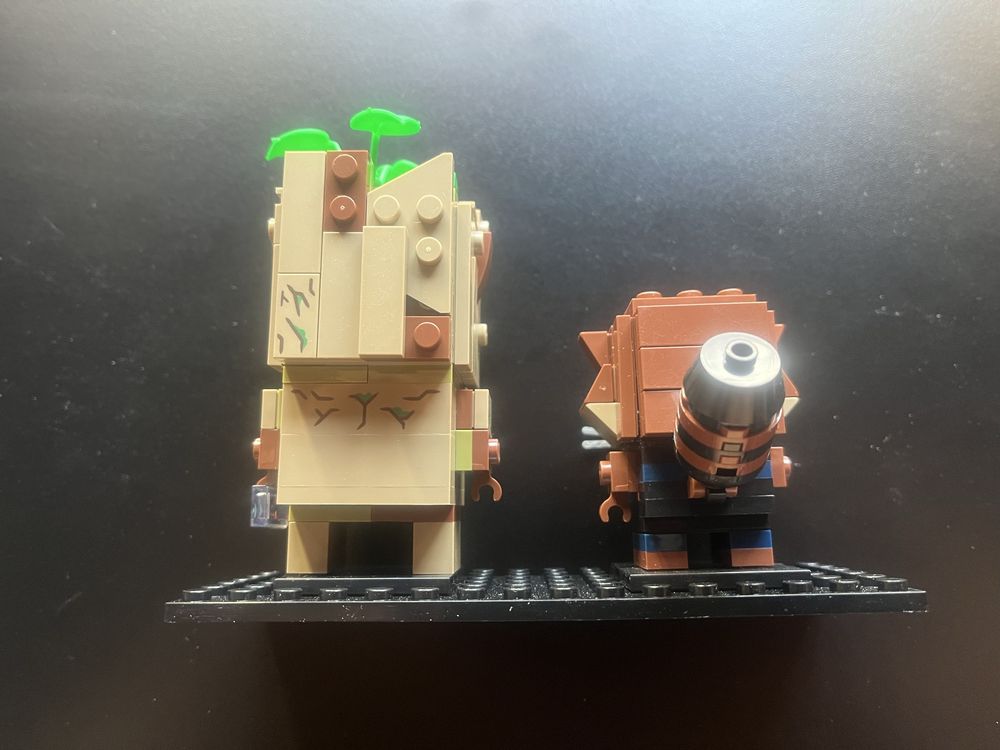 Groot i Rocket BrickHeadz