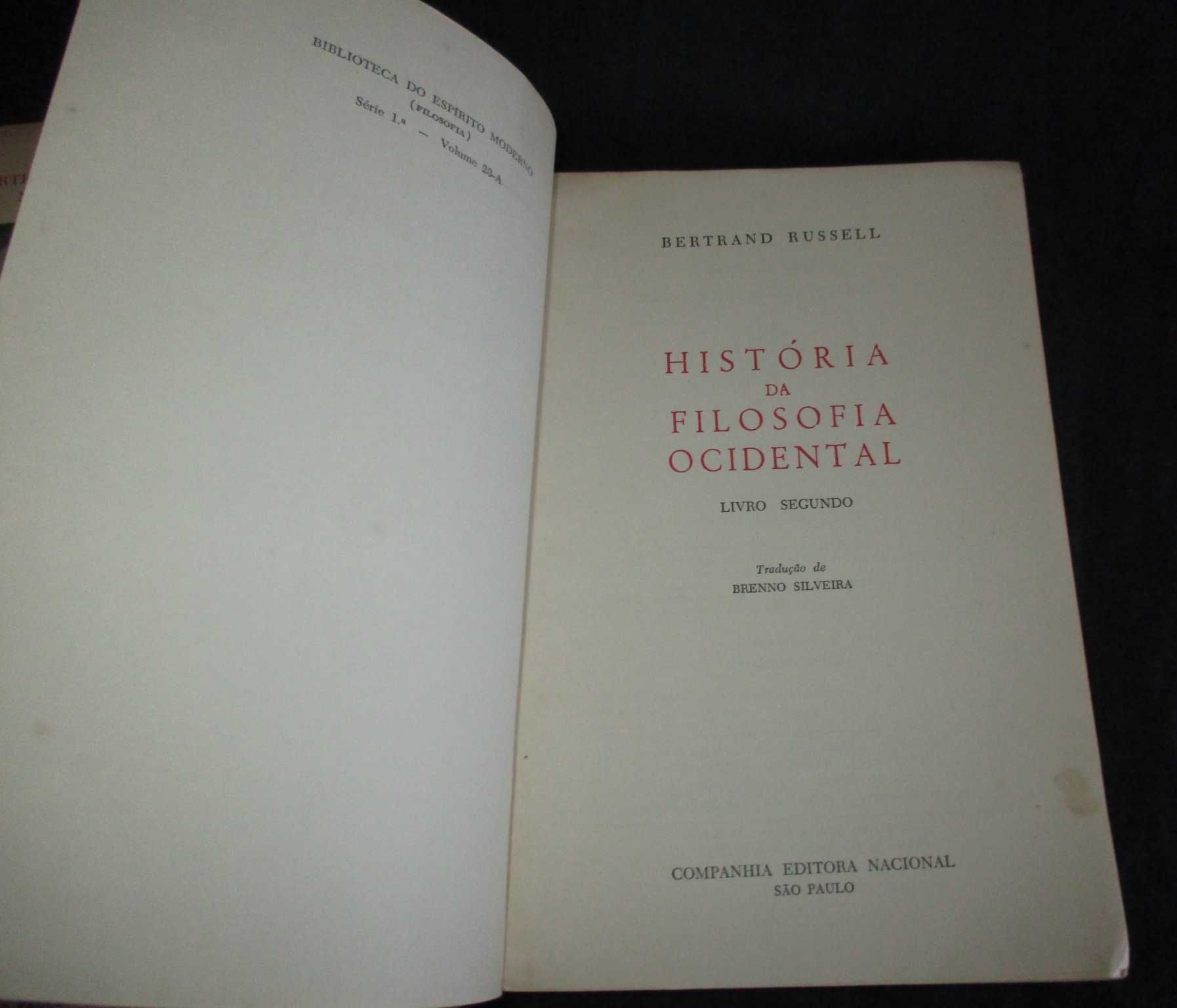 Livros História da filosofia Ocidental Bertrand Russell Completo