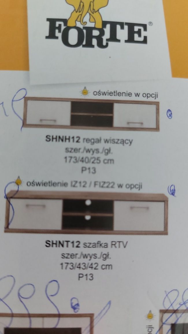 Szafka wisząca forte