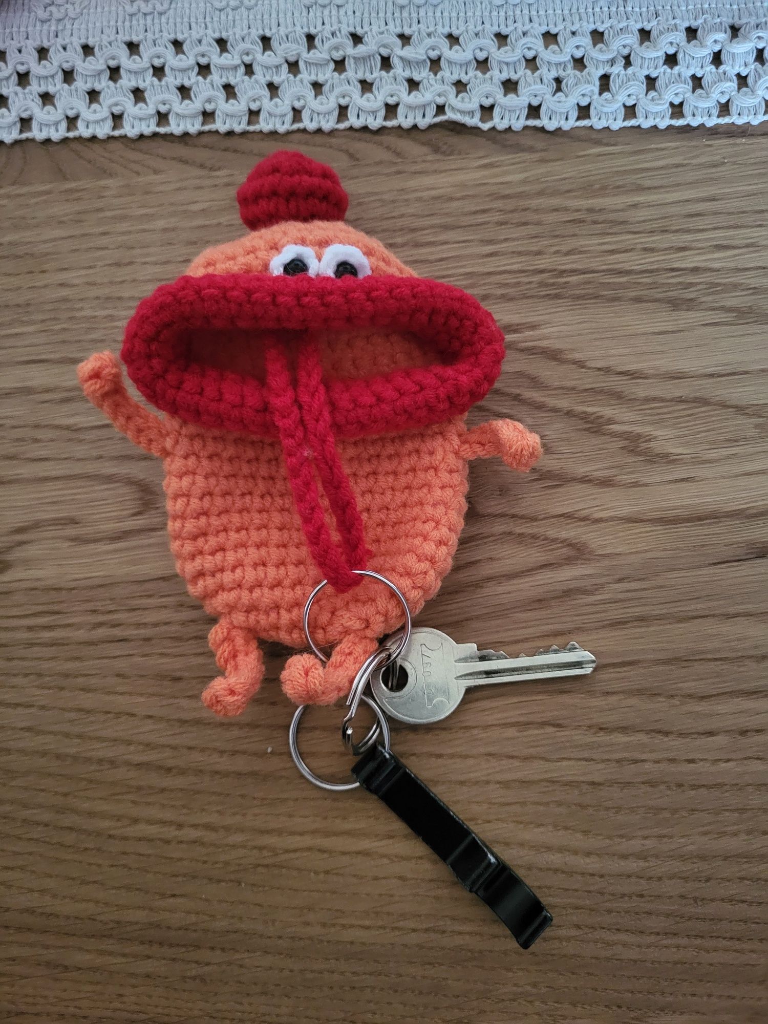 Brelok etui na klucze
