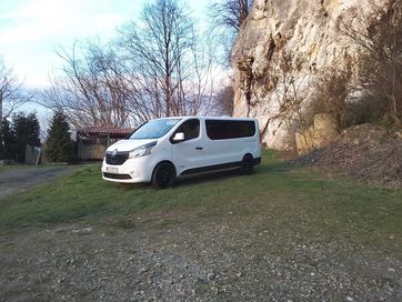 Renault Trafic 9 os long klima wynajem 250 zł doba wolne terminy