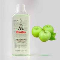 Сьедобный лубрикант со вкусом и запахом яблока kailin 200мл смазка