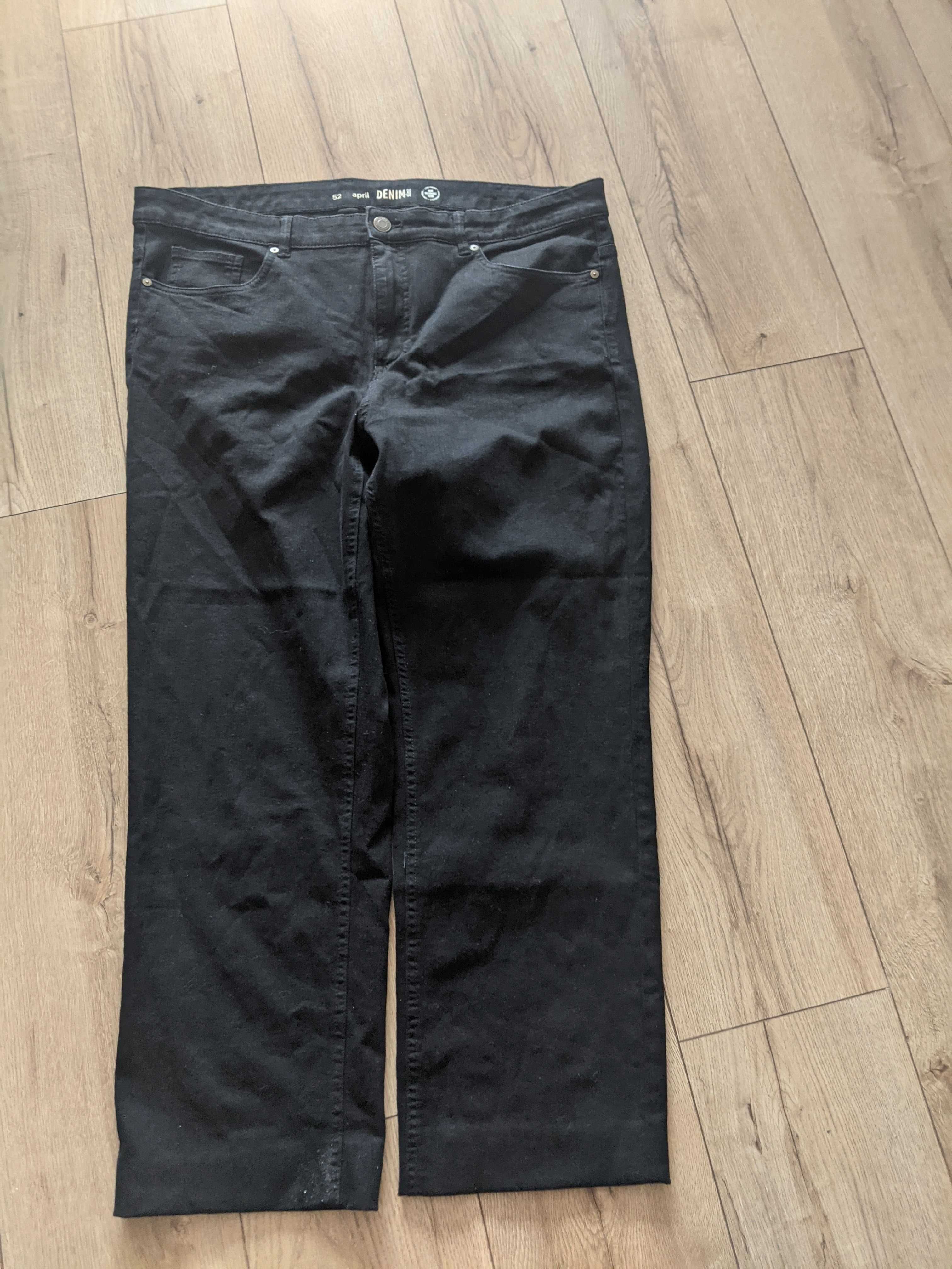 Spodnie męskie 42 miękki elastyczny jeans 3XL jNowe pas106