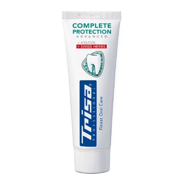 Зубна паста TRISA Complete Protection Swiss Herbs Box 75 мл