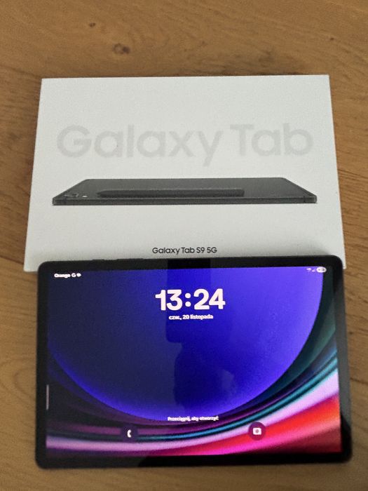Tablet samsung galaxy tab s9 5g + klawiatura etu samsung slim book