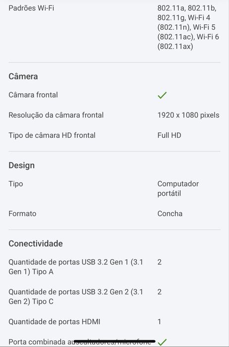 Portatil Acer swift5 14”