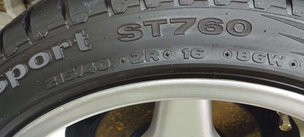 Alufelgi Brock b1 z oponami