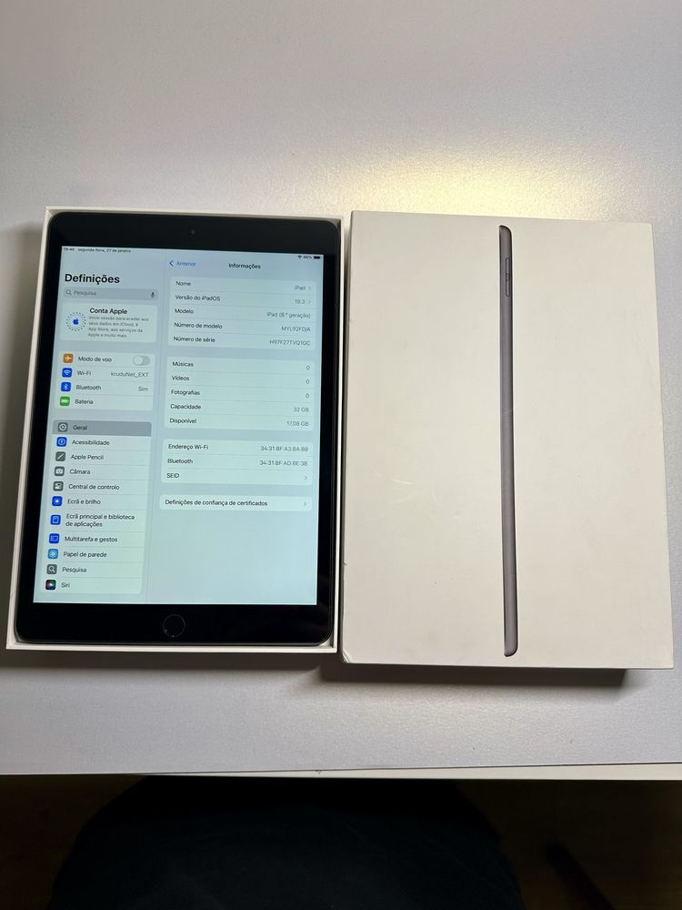 iPad 10.2 (2020) 8ª Geração
