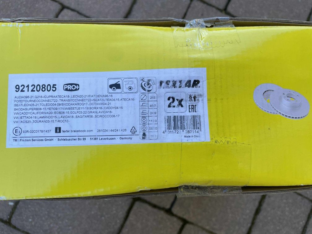 Klocki i tarcze Audi a3