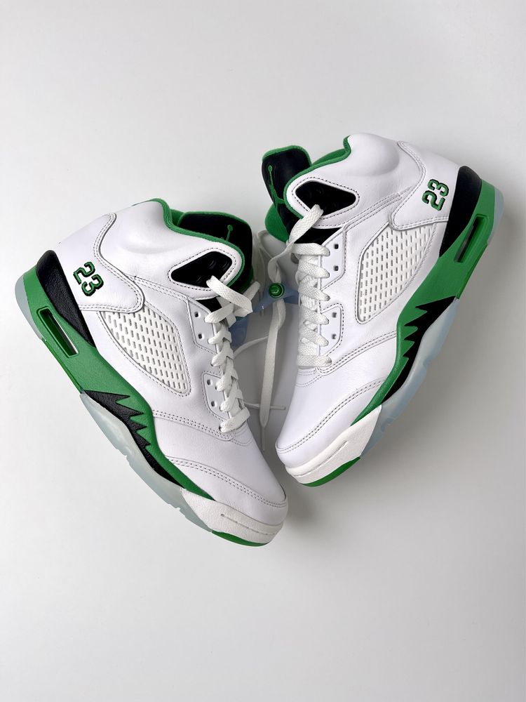 Оригинал Nike Air Jordan 5 Retro «Lucky Green» (DD9336 103)