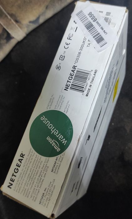 коммутатор, switch NETGEAR GS308-300uks с 8 портами Gigabit