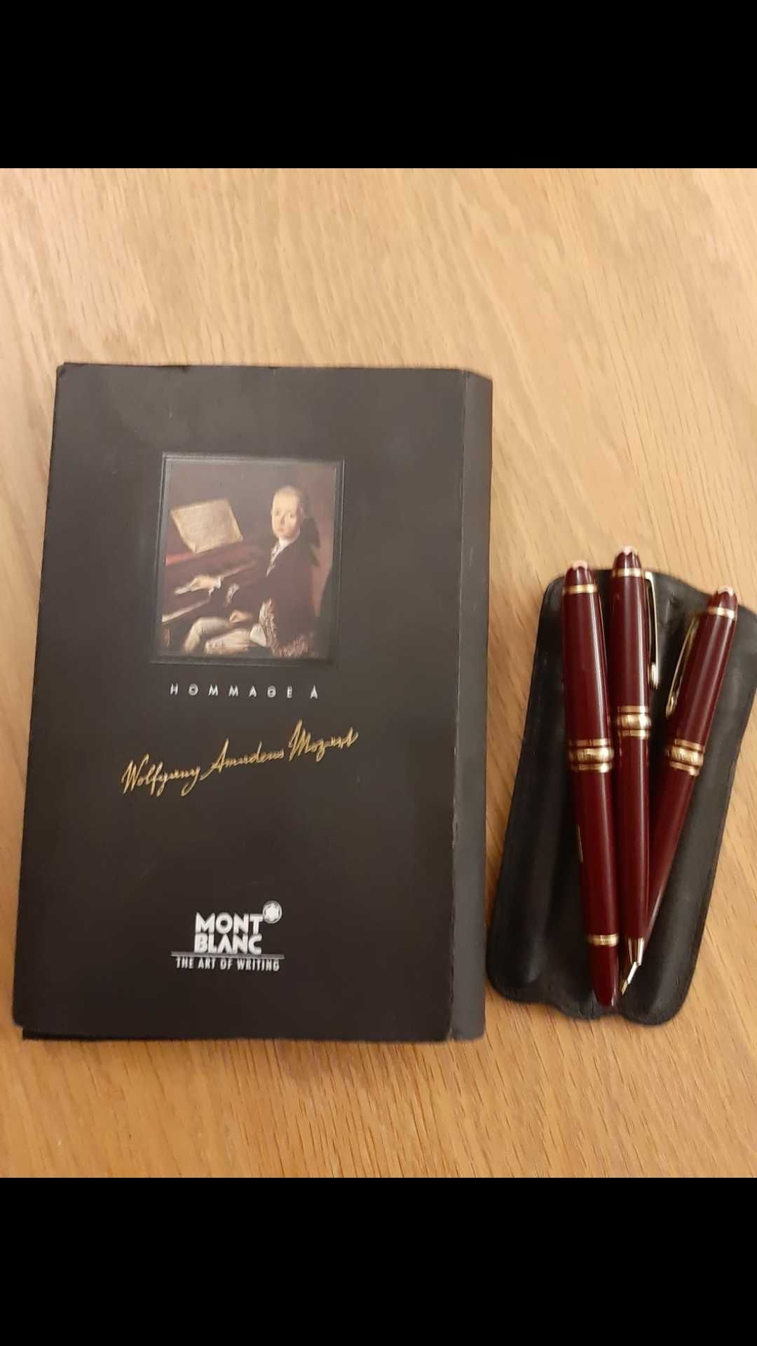 Canetas edição especial Mont Blanc com caixa original