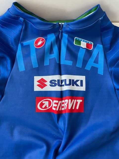 Kombinezon do jazdy na czas body paint Italia Castelli rozmiar M