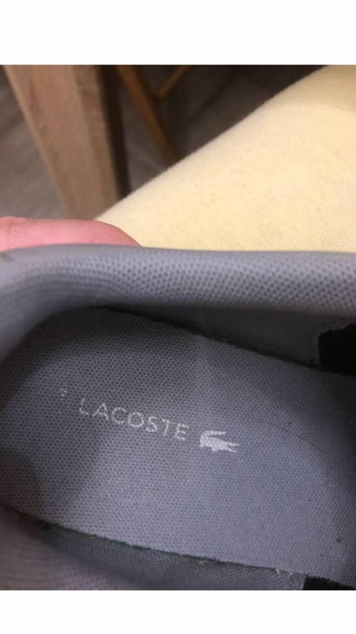 Lacoste carnaby evo р.38 оригінал шкіряні кросівки кеди кроссовк