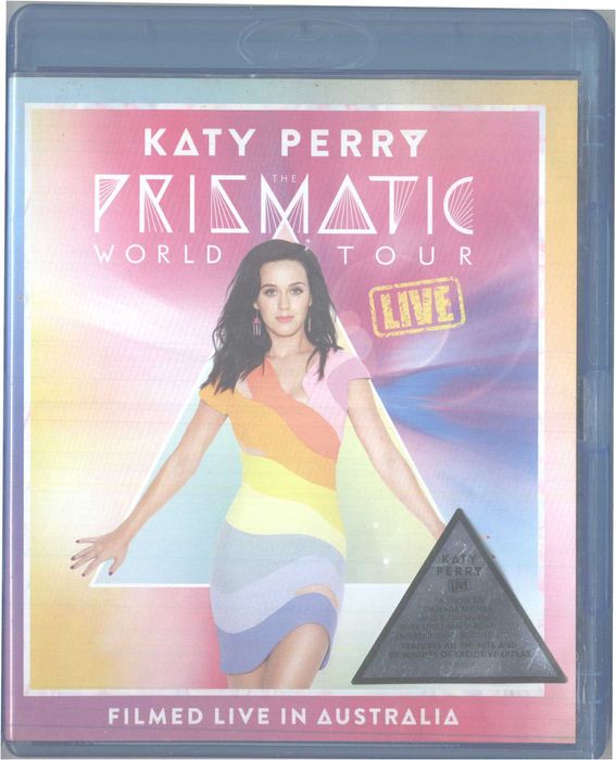 Kate Perry Prismatic World Tour Blue Ray Novo