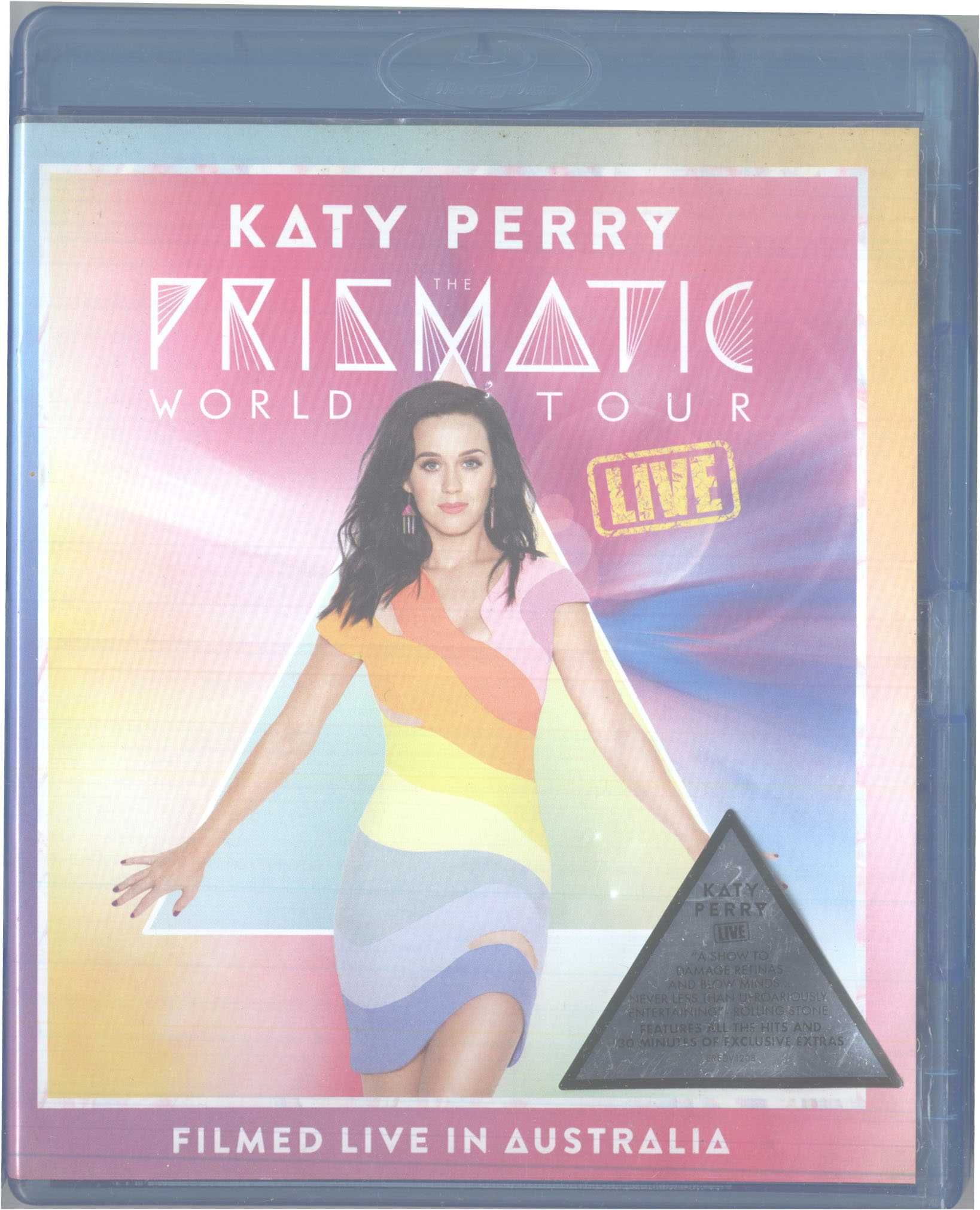 Kate Perry Prismatic World Tour Blue Ray Novo