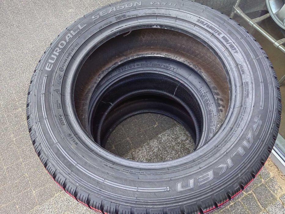 215/60R17C 109/107T Falken Euroallseason Van 11 całoroczna pojedyncza