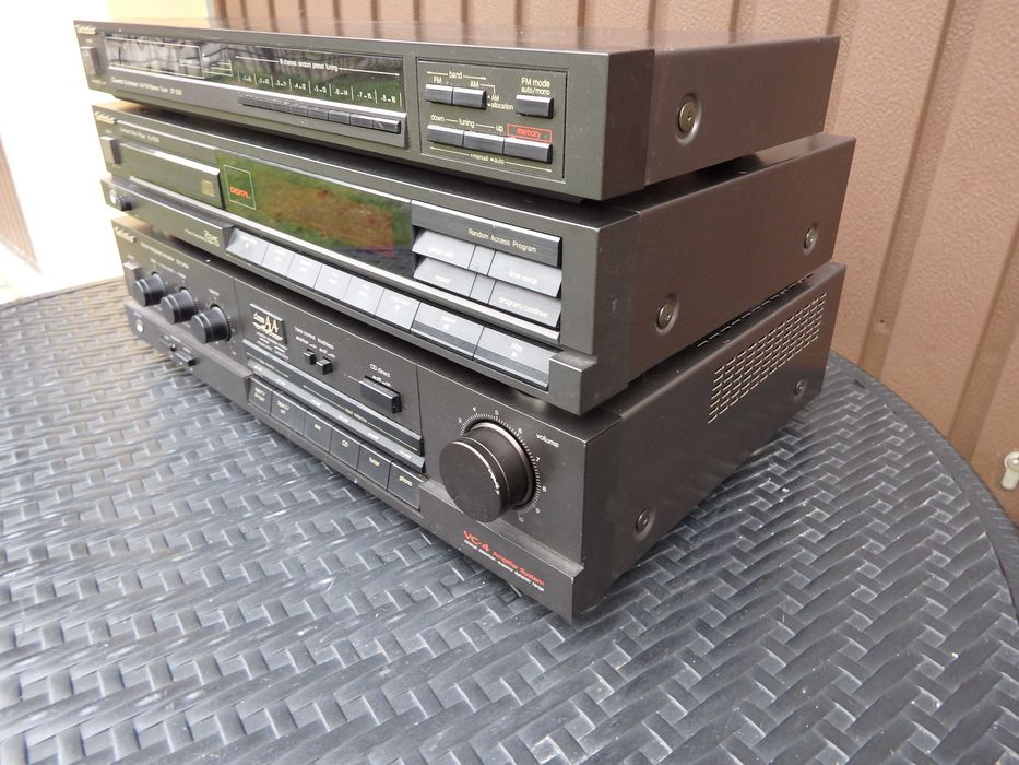 Zestaw Technics wzmacniacz,tuner,cd