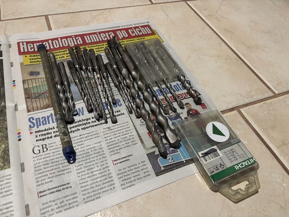 Wiertła do betonu sds plus