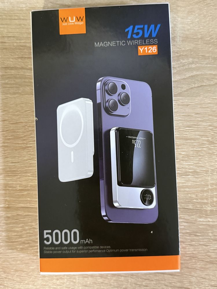 Портативний акумулятор з MagSafe Y126 5000mAh
