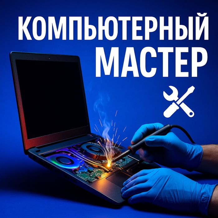 Компьютерный мастер. Ремонт ноутбуков. Ремонт компьютеров. Выезд.