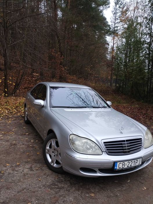 Mercedes w 220 4.3 litra w gazie