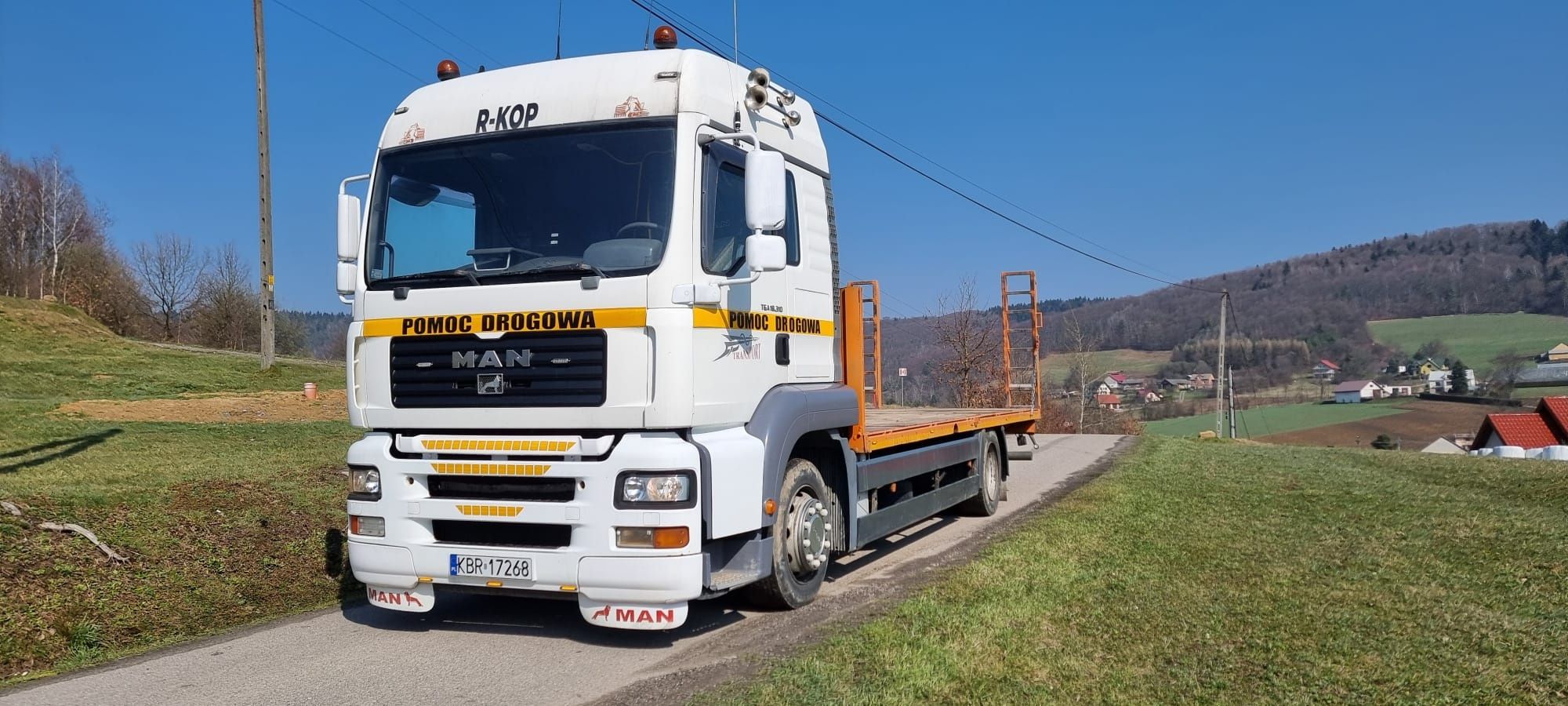 Man Tga Pomoc Drogowa 18tDMC