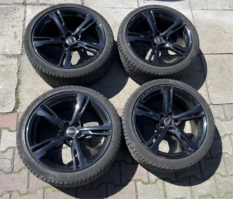 Koła komplet Audi A5 A7 S5 A4 B8 B9 8W0 felgi opony zimowe