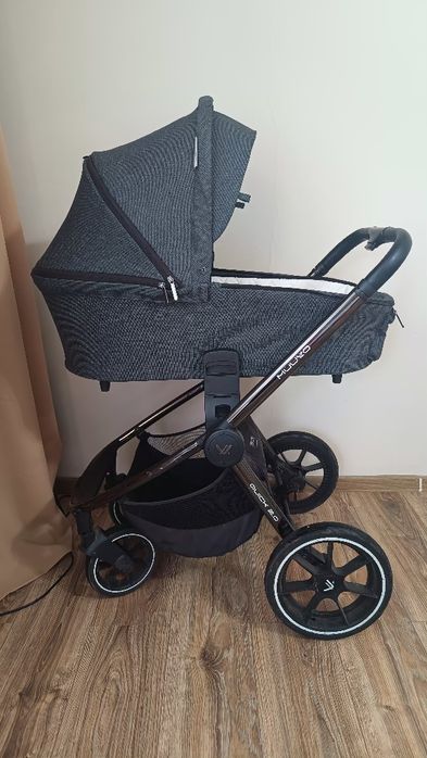 Muuvo gondola spacerówka 2w1 chrom