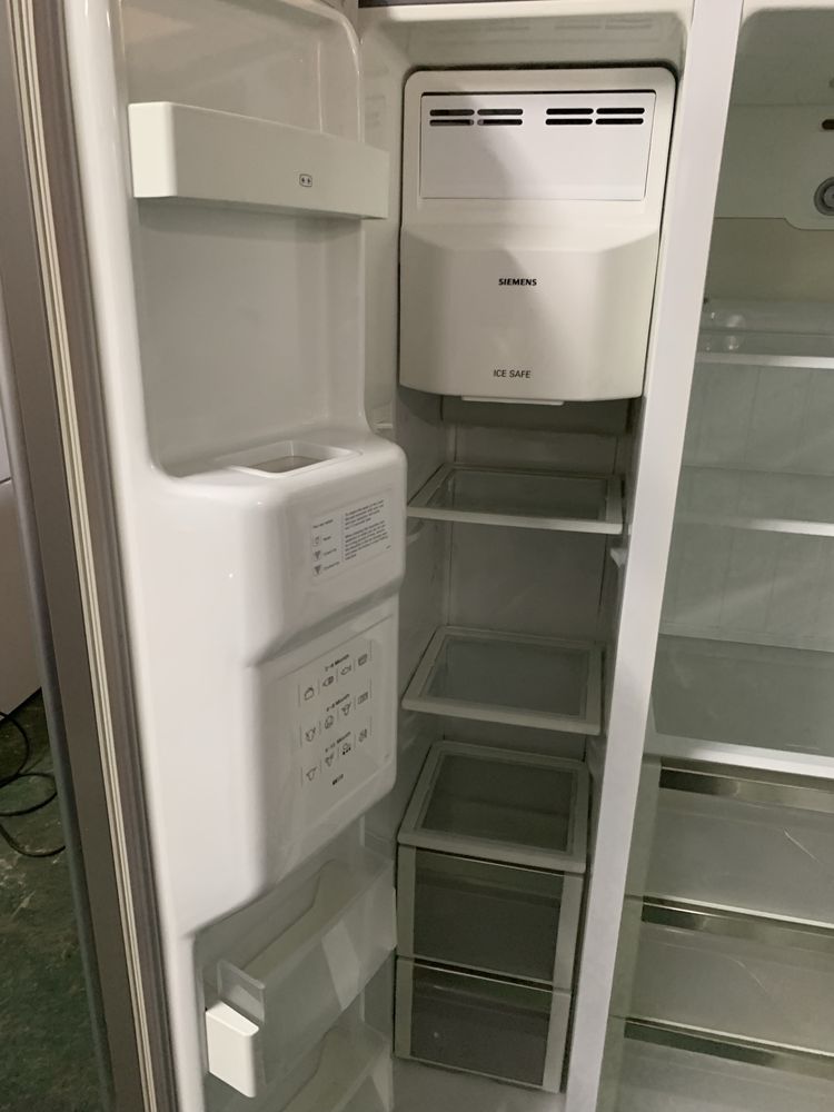 Frigorifico siemens americano cinza