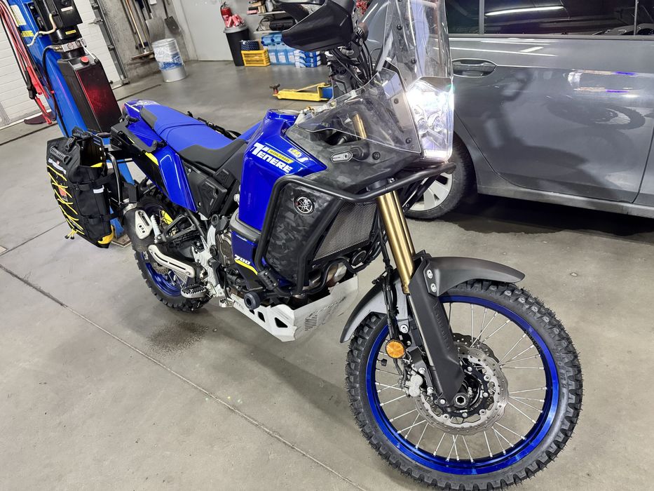 Tenere 700 WR 2023 SaIon Polska . Torby mamut , nowe opony .FV