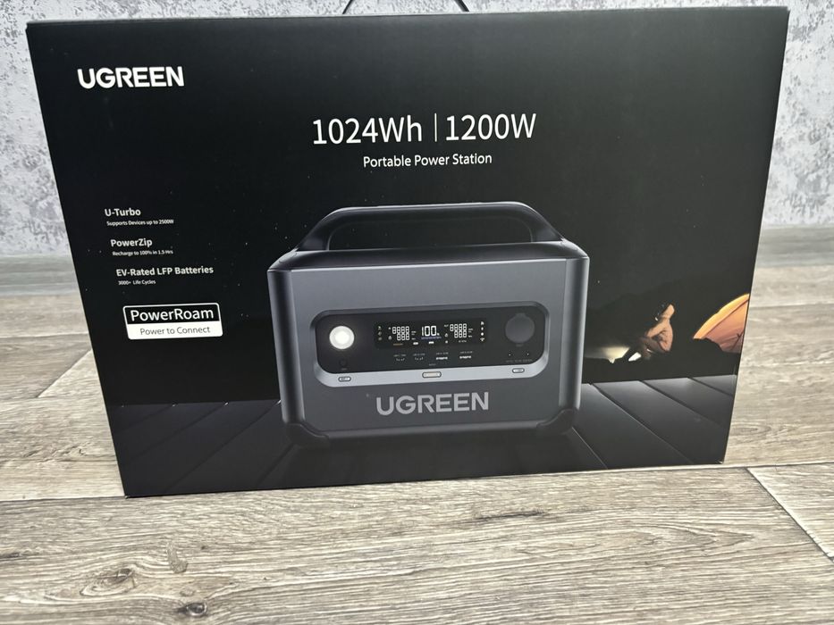 Зарядна станція UGREEN Power Roam GS1200 1024Wh