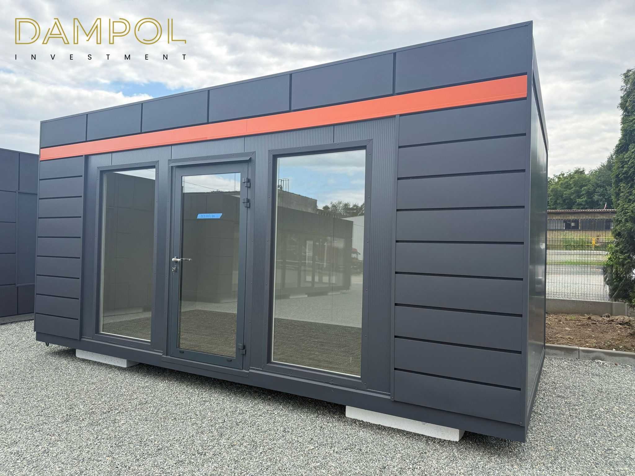 OD RĘKI Pawilon Kiosk Biuro Sklep Komis SALON gabinet kontener 6x3 m