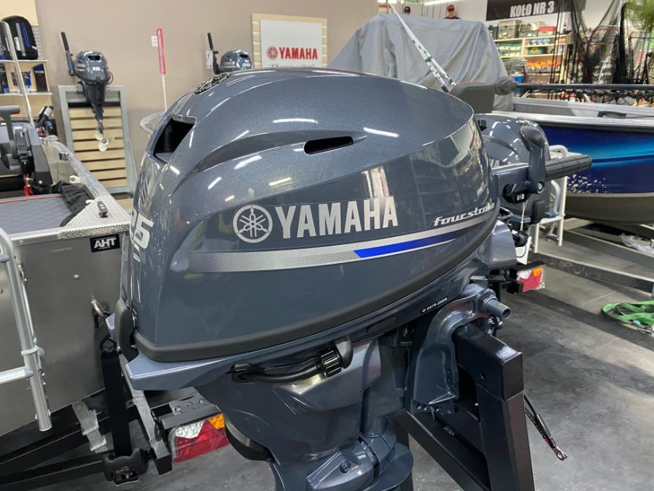 Yamaha Silnik zaburtowy F25GWHS Rumpel El. Rozruch Dostępny od Ręki
