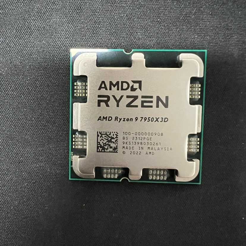 AMD Ryzen 9 7950X3D | Tray | Новий | Тест перед відправкою