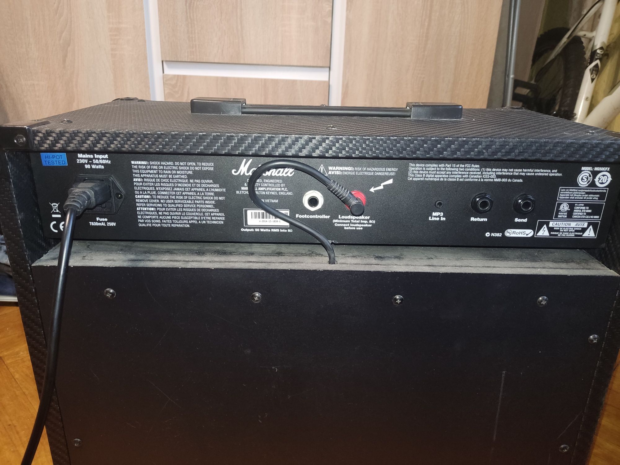 Мarshall mg 50 cfx