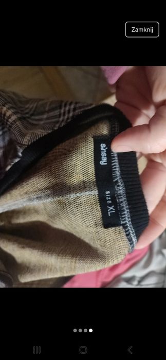 Sukienka w kratkę sinsay XL