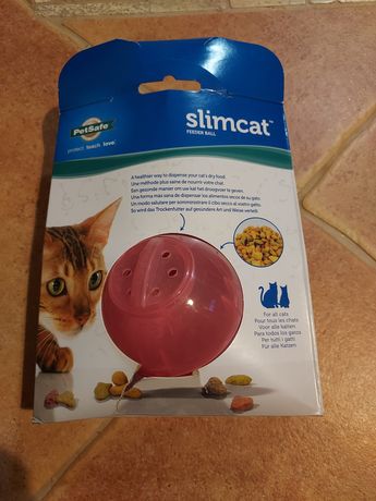 Brinquedo alimentador para gatos