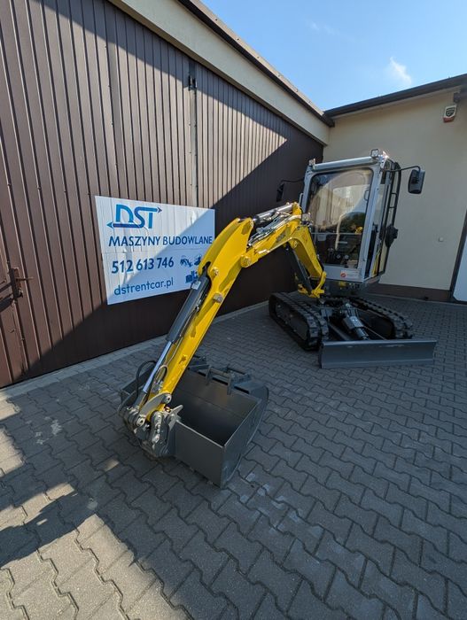 Wynajem minikoparki Wacker Neuson ET24 VDS